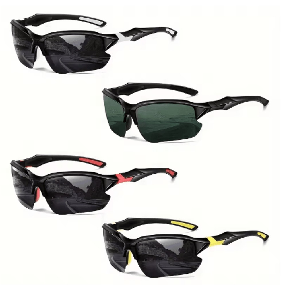 Polarized Sports Sunglasses Windproof UV Protection Glasses For Outdoor Activities 8