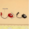 Retro Miniature Phone Model Alloy Dollhouse Decor Play Scene Accessory 4