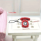 Retro Miniature Phone Model Alloy Dollhouse Decor Play Scene Accessory 5