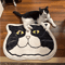 Cute Cat Floor Mat Non Slip Waterproof Bathroom Home Rug 0