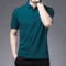 Mens Short Sleeve Polo Shirt Breathable Business Casual Summer Essential 2