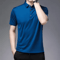Mens Short Sleeve Polo Shirt Breathable Business Casual Summer Essential 4