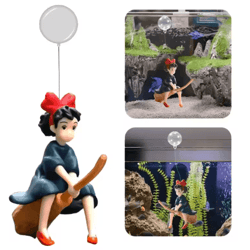 floating aquarium decoration cartoon magic suspended fish tank ornament