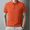 Mens Waffle Polo Shirt Short Sleeve Textured Casual Summer Top 3