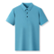 Mens Waffle Polo Shirt Short Sleeve Textured Casual Summer Top 8
