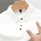 Mens Waffle Polo Shirt Short Sleeve Textured Casual Summer Top 9