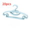 Kids Clothes Hangers Set 10pcs Windproof Baby Childrens Plastic Hangers 4