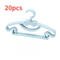 Kids Clothes Hangers Set 10pcs Windproof Baby Childrens Plastic Hangers 4
