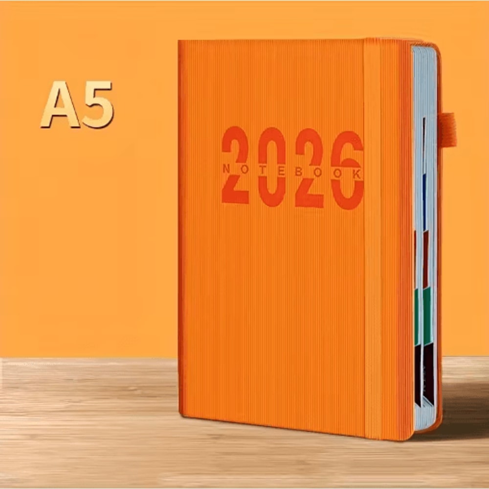 2026 Daily Planner Notebook 365 Day Time Management Productivity Organizer 400 Pages 1