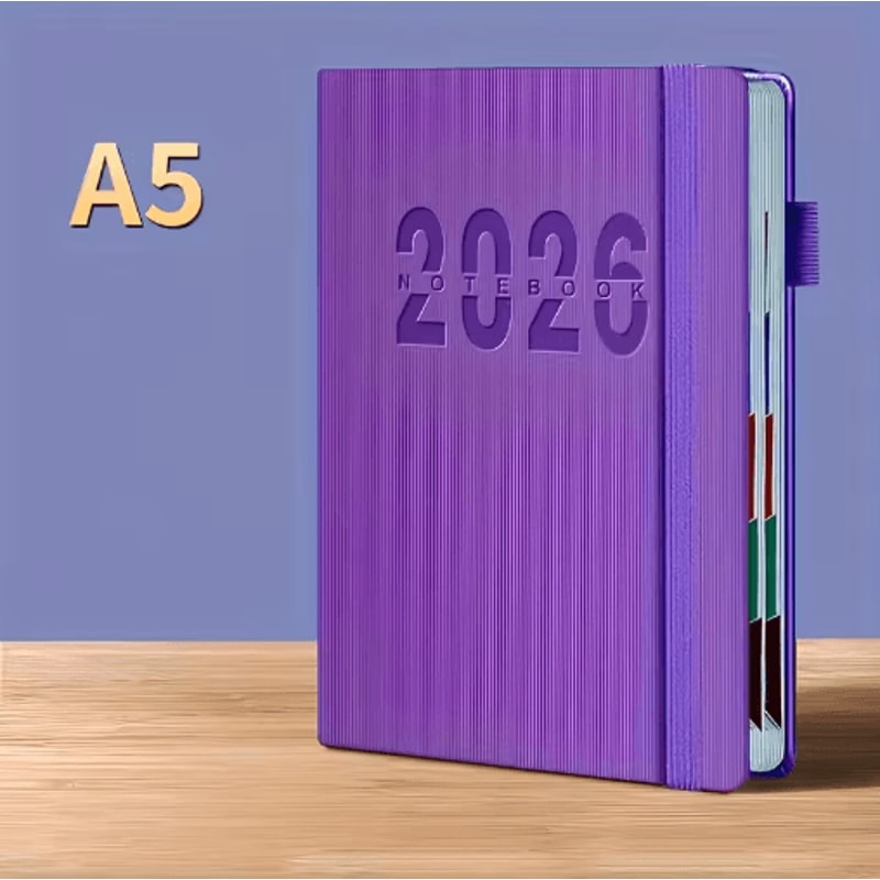 2026 Daily Planner Notebook 365 Day Time Management Productivity Organizer 400 Pages 3