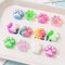 Mini Plush Cat Claw Toys 12pcs Cute Squishy Stress Relief Party Pack 1