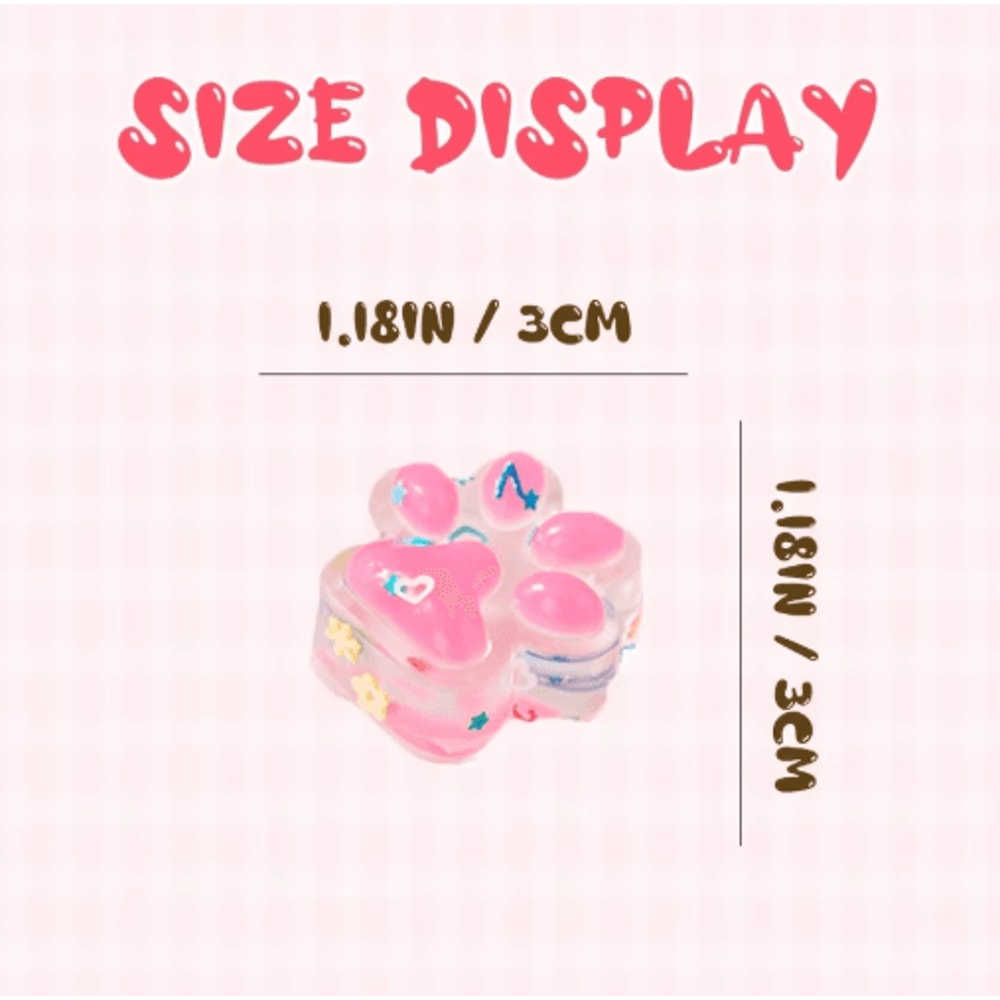 Mini Plush Cat Claw Toys 12pcs Cute Squishy Stress Relief Party Pack 2