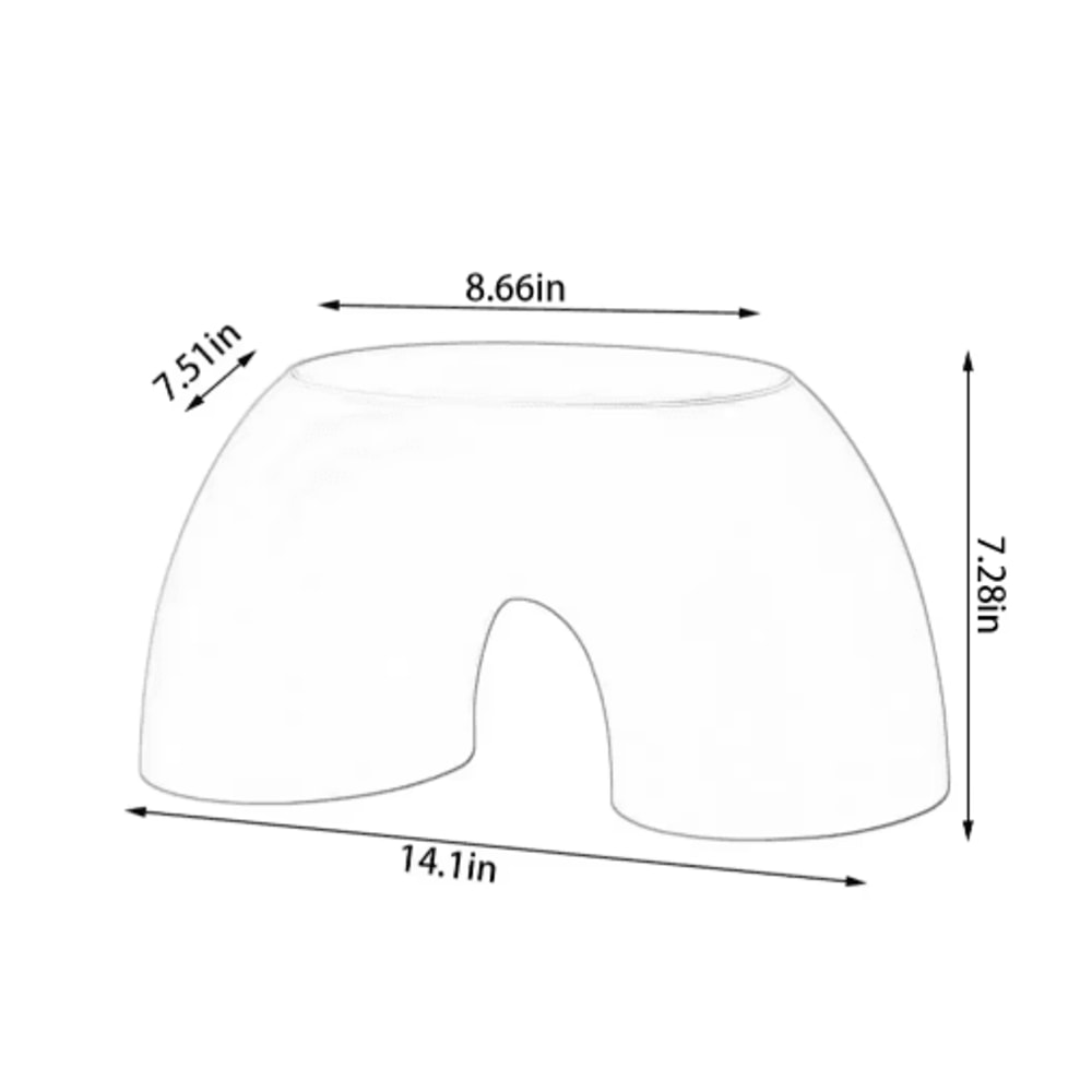 Rainbow Kids Step Stool Safe Plastic Footstool Seat For Everyday Use 8