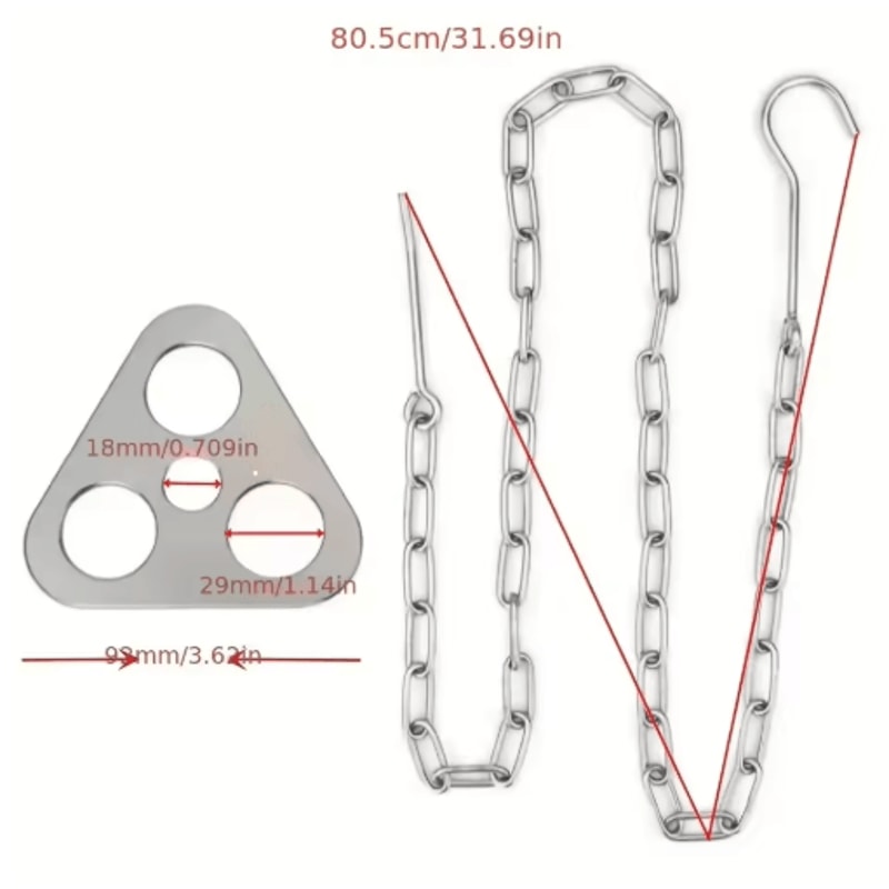 Camping BBQ Tripod Portable Stainless Steel Hanging Rack For Outdoor Cooking 1