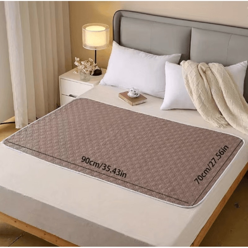 Washable Waterproof Bed Pad Reusable Mattress Protector For Comfort Care 5