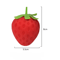Strawberry Squishy Stress Ball Soft Sensory Squeeze Toy For Kids Adults 3