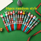Christmas Ballpoint Pens Set 16pcs Multi Color Santa Claus Holiday Gift Pens 1