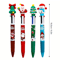 Christmas Ballpoint Pens Set 16pcs Multi Color Santa Claus Holiday Gift Pens 6