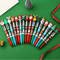 Christmas Ballpoint Pens Set 16pcs Multi Color Santa Claus Holiday Gift Pens 0