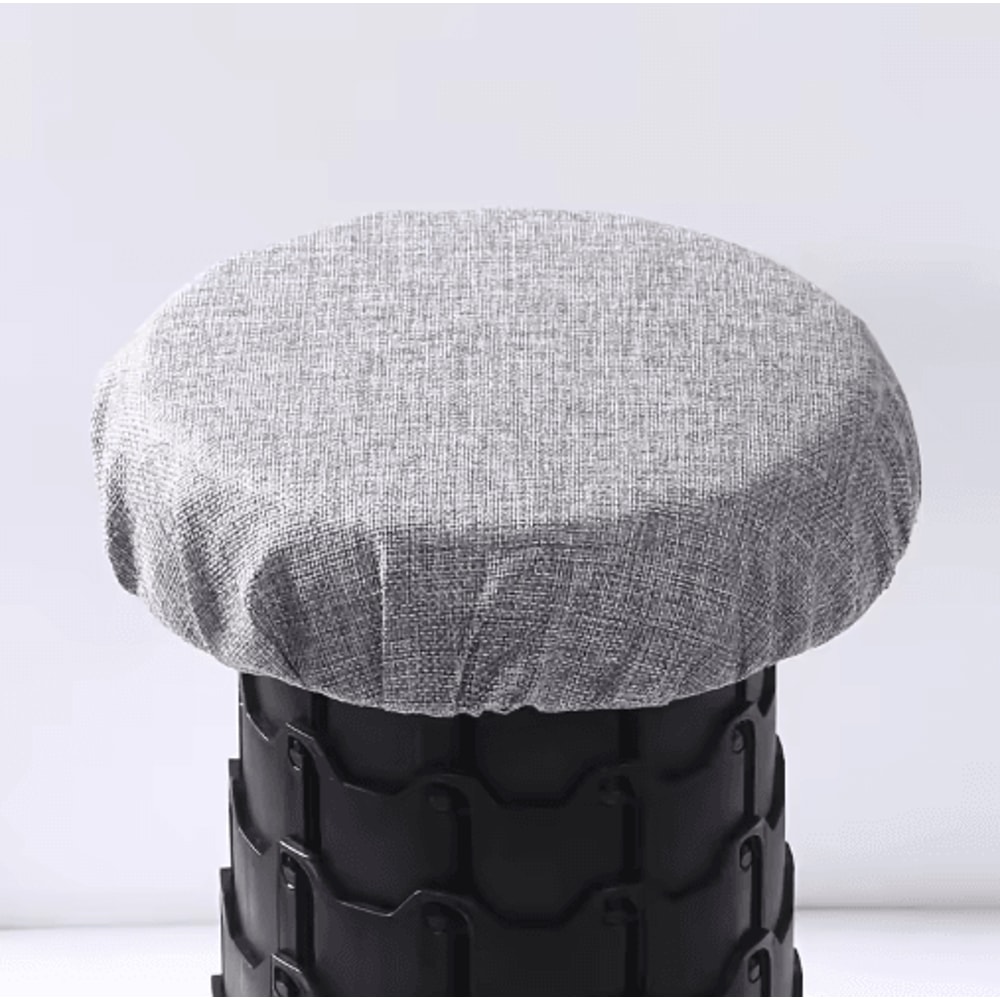 Folding Stool Cushion Portable Stool Cover For Camping Telescopic Adjustable Seats 0