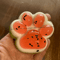 Watermelon Cat Paw Squishy Toy Slow Rising Cute Stress Relief Squeeze Gift 2