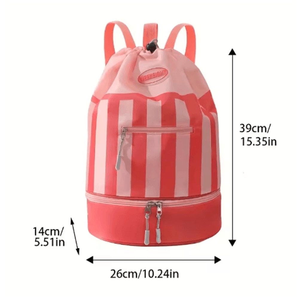 Kids Swimming Backpack Waterproof Beach Travel Toiletries Storage Bag 8