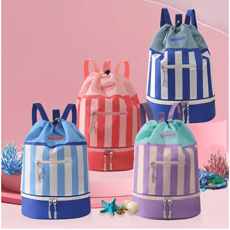 Kids Swimming Backpack Waterproof Beach Travel Toiletries Storage Bag 0