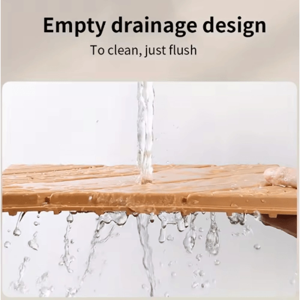 Interlocking Deck Tiles Set Waterproof Outdoor Balcony Flooring DIY Kit 10pcs 3