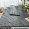 Interlocking Deck Tiles Set Waterproof Outdoor Balcony Flooring DIY Kit 10pcs 7
