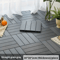 Interlocking Deck Tiles Set Waterproof Outdoor Balcony Flooring DIY Kit 10pcs 7