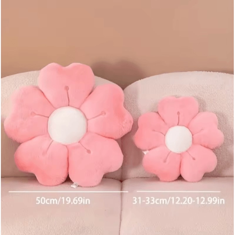 Daisy Flower Plush Pillow Soft Cute Decorative Cushion For Bed Sofa 8
