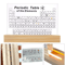 Acrylic Periodic Table Display Element Block Science Desk Decoration Educational Ornament 3