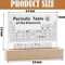 Acrylic Periodic Table Display Element Block Science Desk Decoration Educational Ornament 4