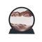 3D Moving Sand Art Frame Round Hourglass Sandscape Desktop Decor For Home Office 1