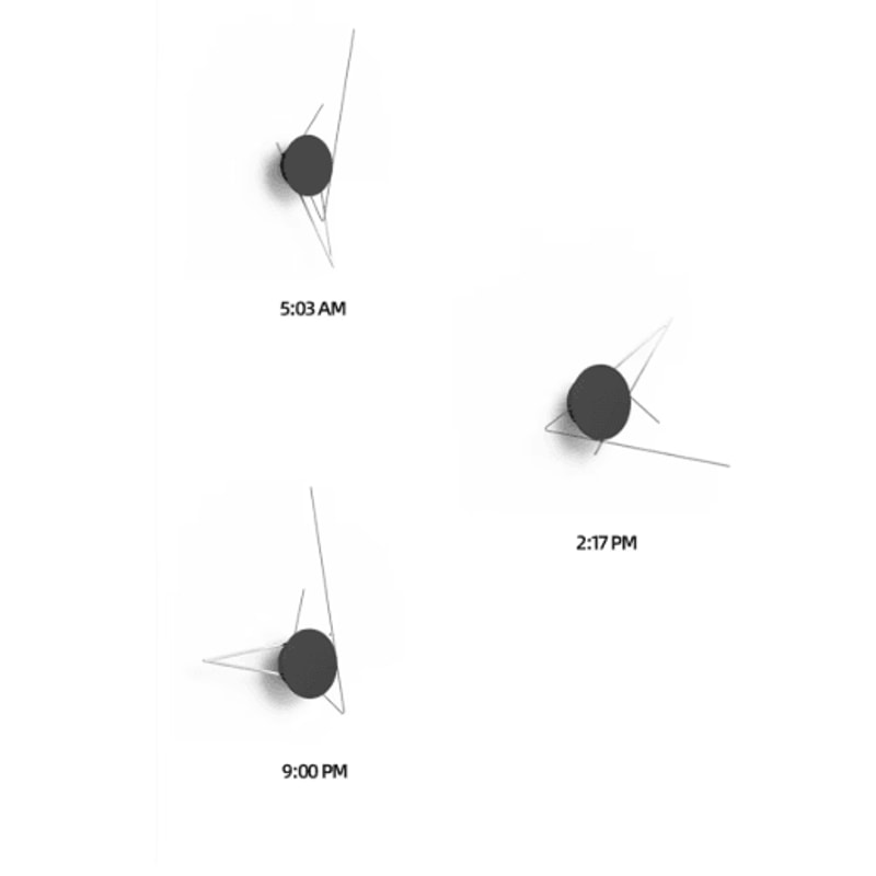 DIY Modern Minimalist Wall Clock Silent Creative Wall Decor For Stylish Homes 6