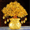 Natural Crystal Money Tree Feng Shui Fortune Tree Decor With Wealth Energy Design 0