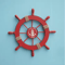 Vintage Nautical Ship Wheel Decor Wooden Boat Helm Wall Decoration For Coastal Homes 1