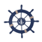 Vintage Nautical Ship Wheel Decor Wooden Boat Helm Wall Decoration For Coastal Homes 2