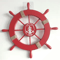 Vintage Nautical Ship Wheel Decor Wooden Boat Helm Wall Decoration For Coastal Homes 5