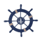 Vintage Nautical Ship Wheel Decor Wooden Boat Helm Wall Decoration For Coastal Homes 0