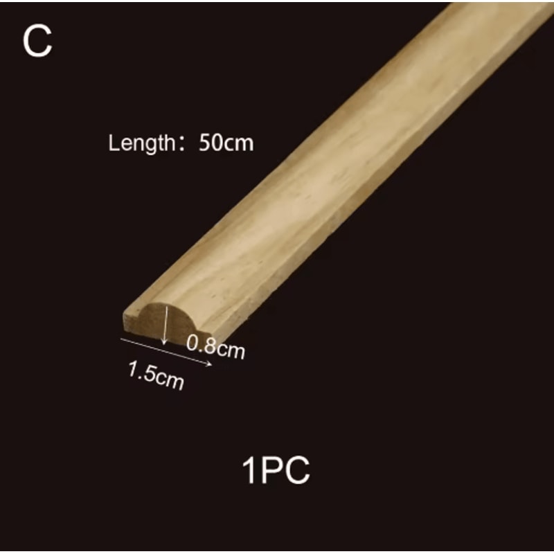 Decorative Wood Furniture Moldings Vintage Corner Appliques Trim Decor For Home Projects 10