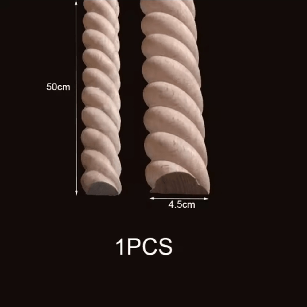 Decorative Wood Furniture Moldings Vintage Corner Appliques Trim Decor For Home Projects 17