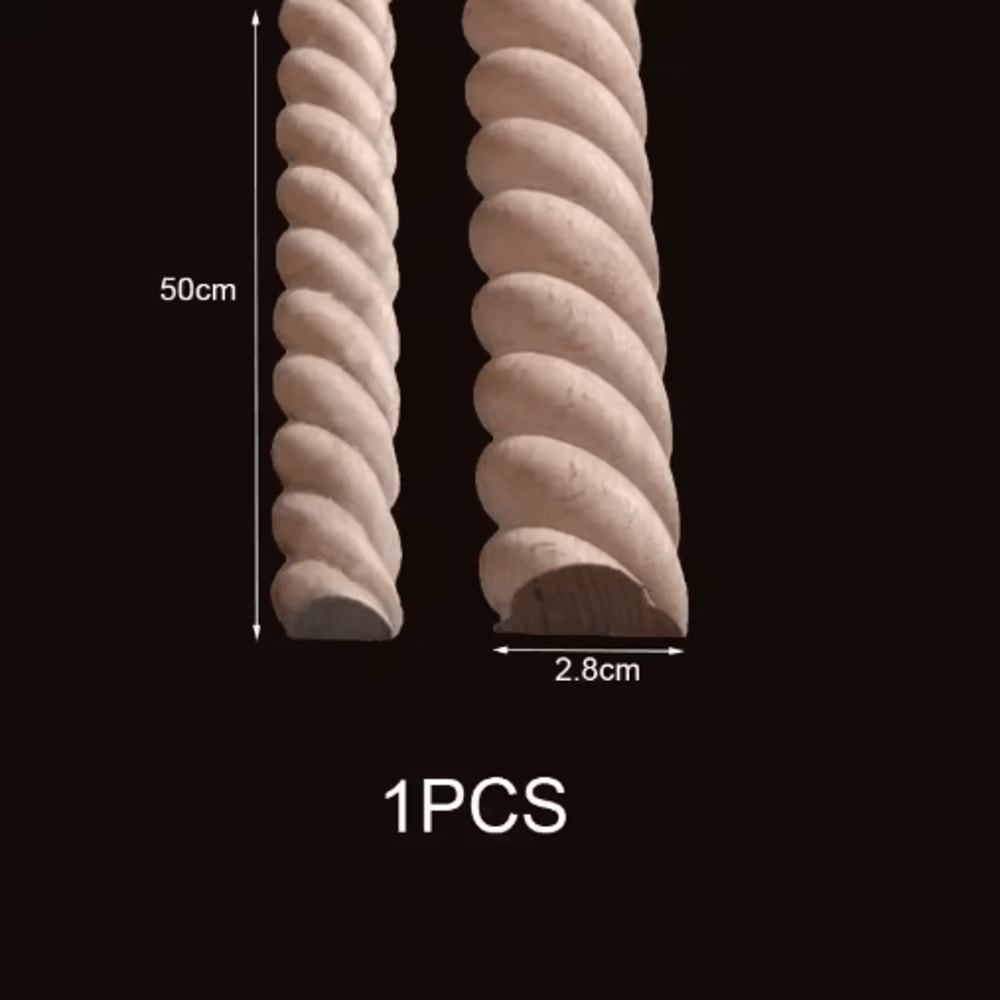 Decorative Wood Furniture Moldings Vintage Corner Appliques Trim Decor For Home Projects 19