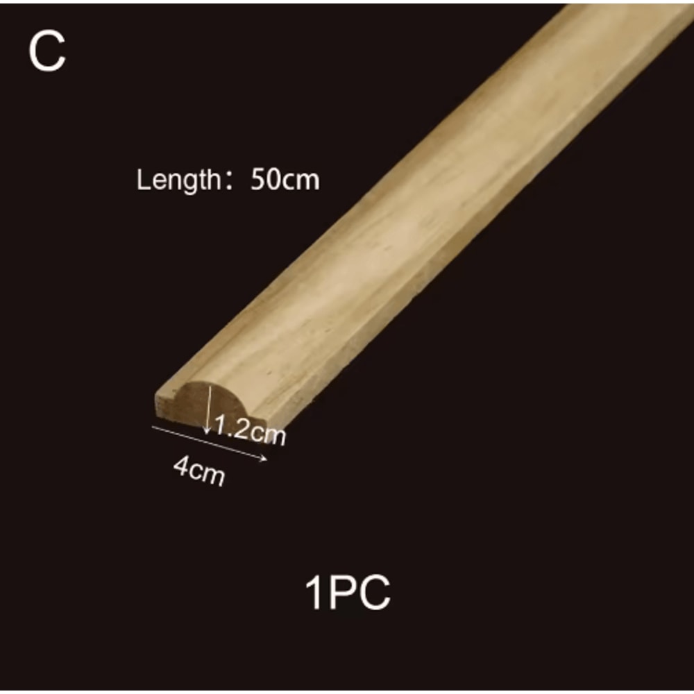 Decorative Wood Furniture Moldings Vintage Corner Appliques Trim Decor For Home Projects 5