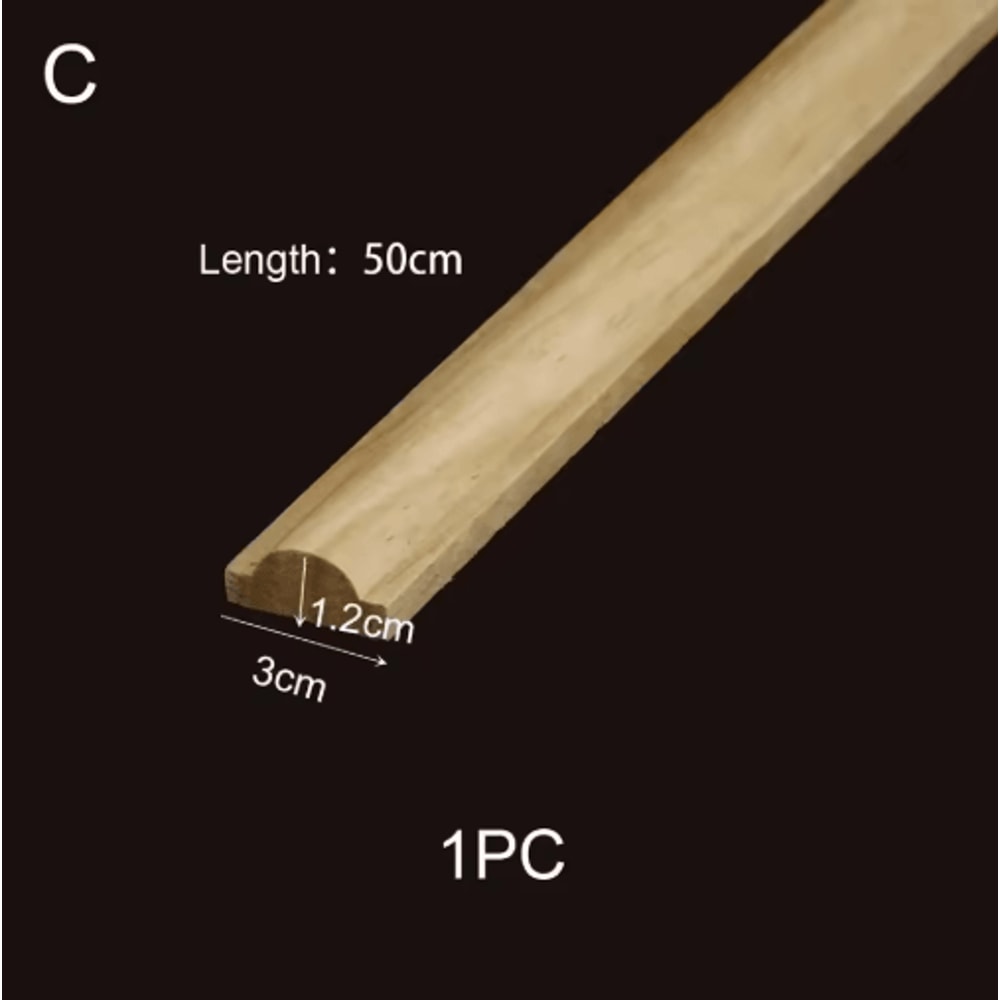 Decorative Wood Furniture Moldings Vintage Corner Appliques Trim Decor For Home Projects 6