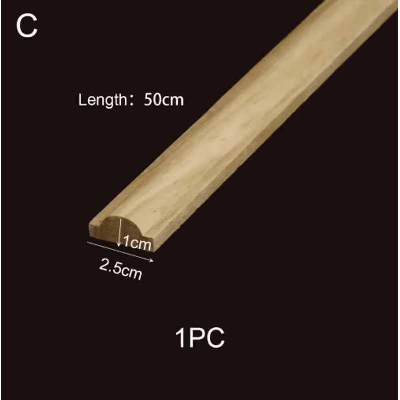 Decorative Wood Furniture Moldings Vintage Corner Appliques Trim Decor For Home Projects 7