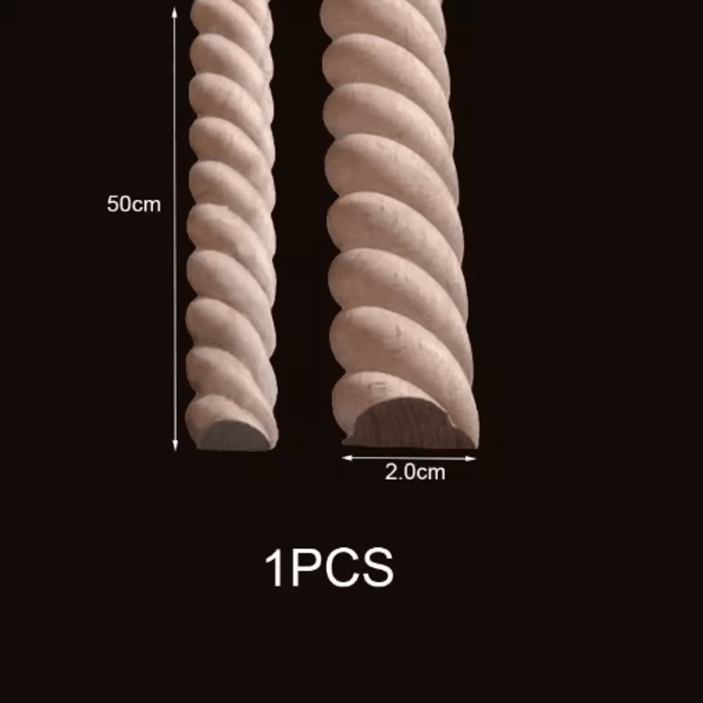 Decorative Wood Furniture Moldings Vintage Corner Appliques Trim Decor For Home Projects 22