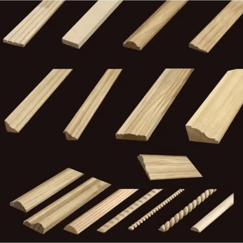 Decorative Wood Furniture Moldings Vintage Corner Appliques Trim Decor For Home Projects 0