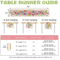 BloomLinen Watercolor Floral Table Runner With Butterfly Design 2