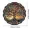 SunGlow Tree Of Life Acrylic Wall Hanging Round Decorative Welcome Sign 1
